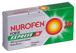 NUROFEN FORTE EXPRESS KAETUD TBL 400MG N24