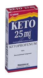 KETO ÕHUK. POLÜM.KAT. TBL 25MG N15