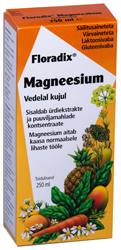 SALUS FLORADIX MAGNEESIUMI ÜRDISIIRUP 250ML