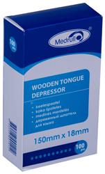 MEDRULL KEELESPAATEL PUIDUST 150MMX18MM N100
