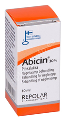 ABICIN 30% VAIGULAKK KÜÜNESEENE RAVIKS 10ML